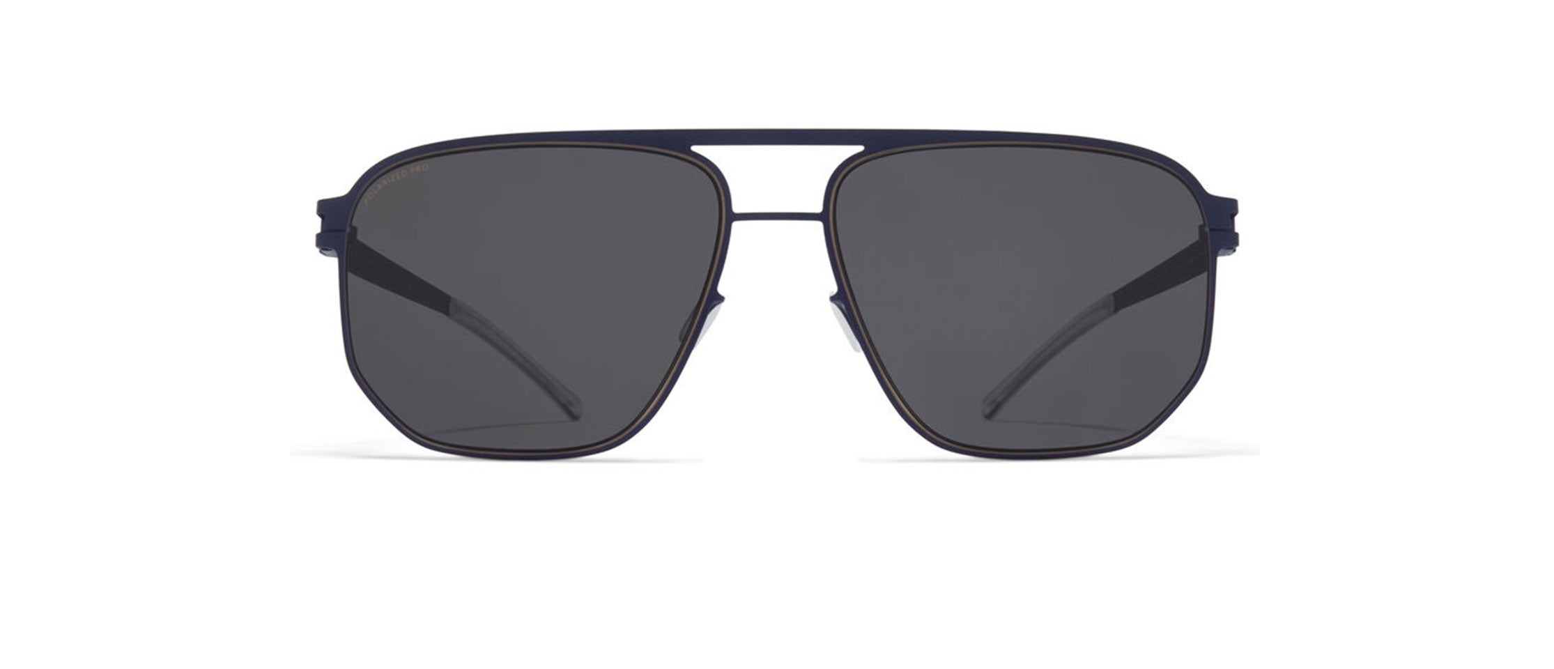Mykita Perry Polarized 510 Men's Sunglasses Blue Size 60